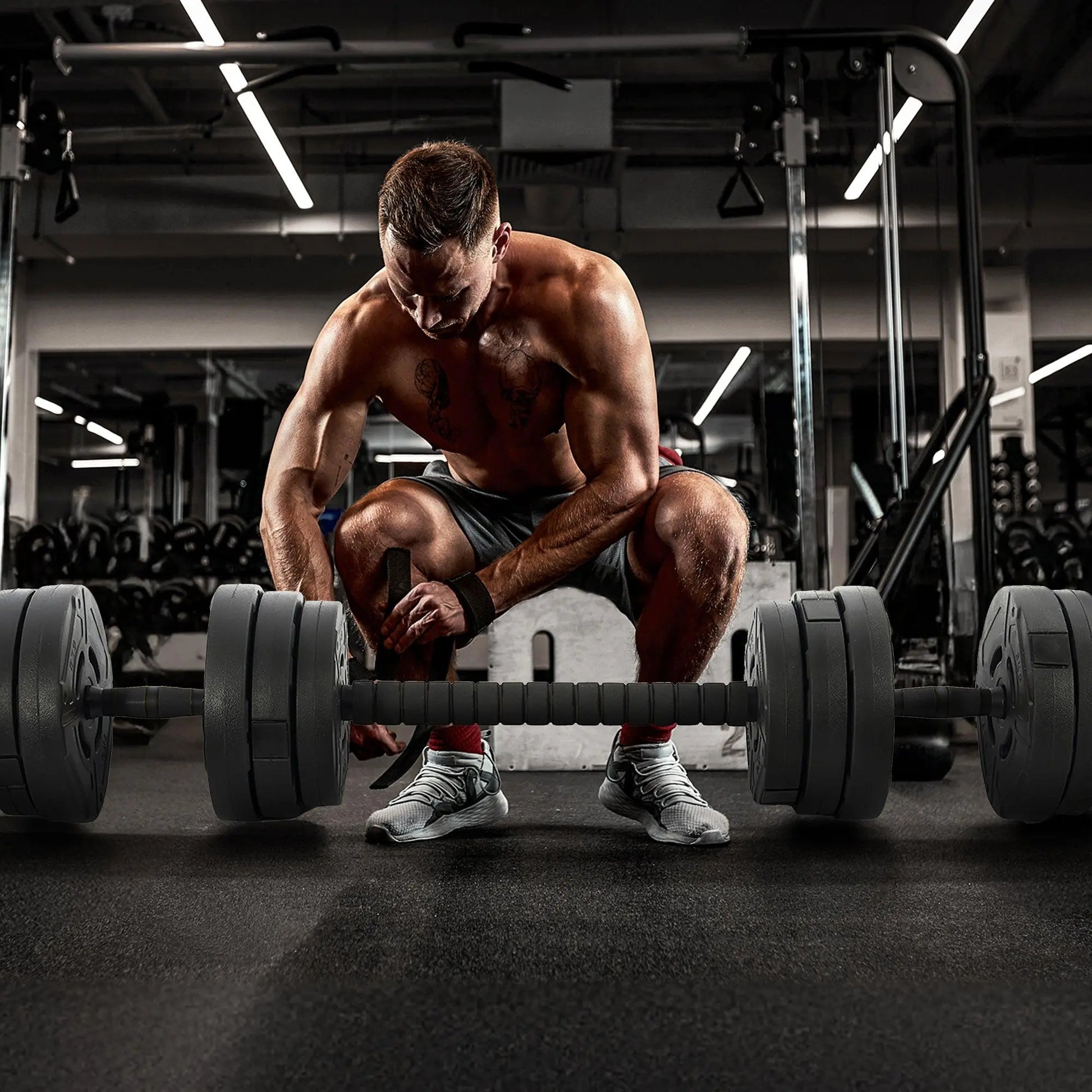 Get Fit with the Fitvids 4 in 1 Adjustable Dumbbell Set - 60Lbs of Versatile Free Weights! 💪🏋️‍♂️ #HomeGym #FitnessGoals