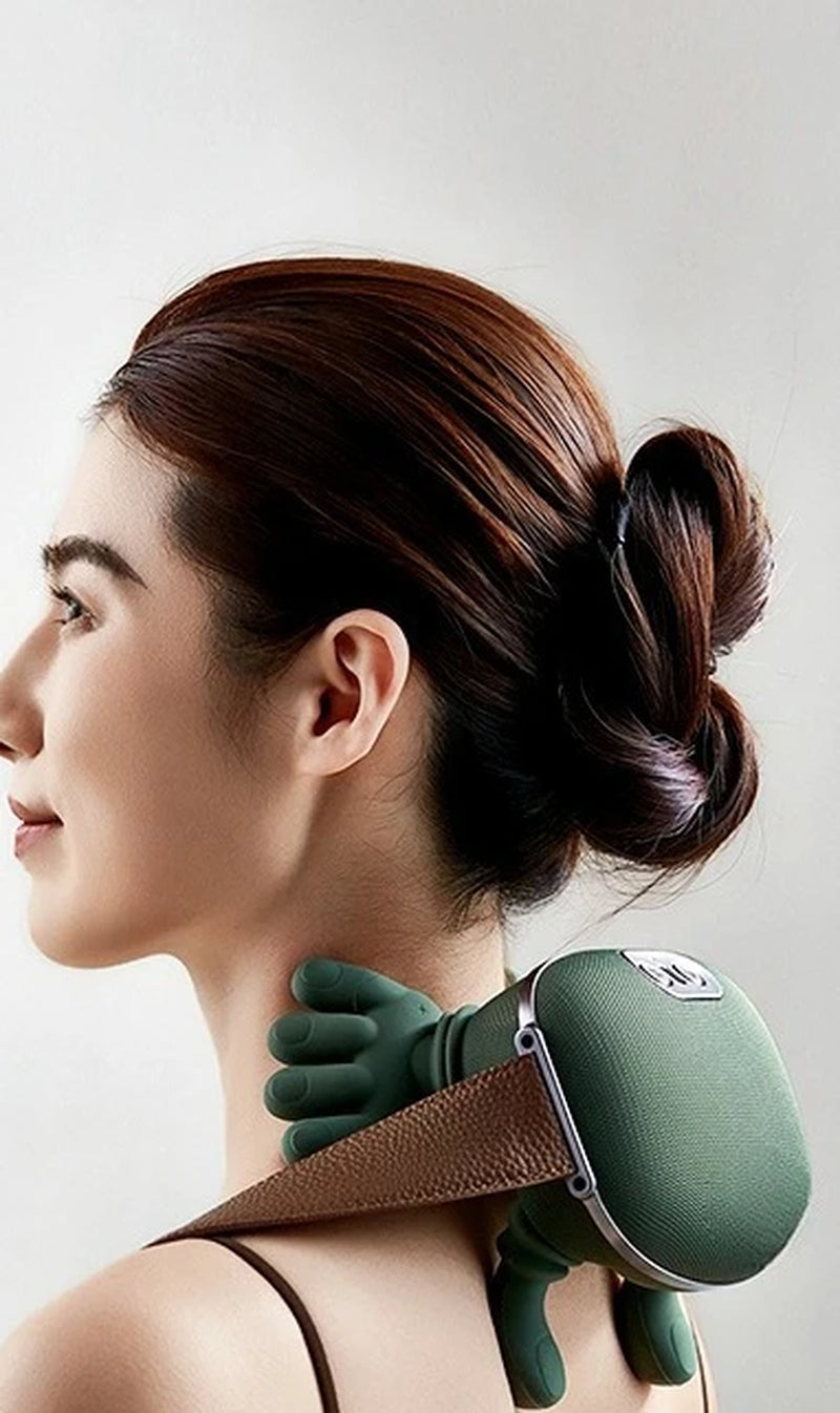 Hand Shoulder and Neck Massager Cervical Spine Massager Trapezius Neck Massager