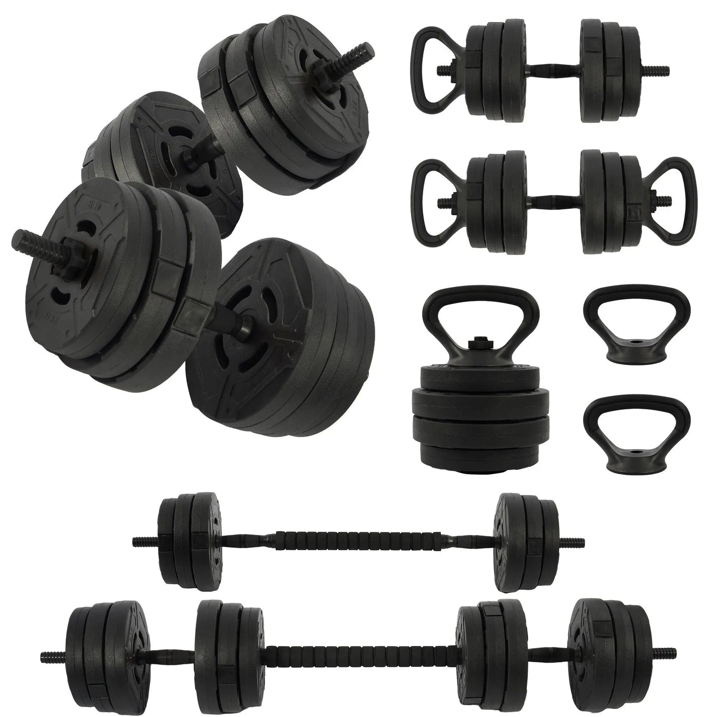 Get Fit with the Fitvids 4 in 1 Adjustable Dumbbell Set - 60Lbs of Versatile Free Weights! 💪🏋️‍♂️ #HomeGym #FitnessGoals